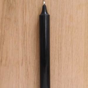 Bougie Noire L 20 cm