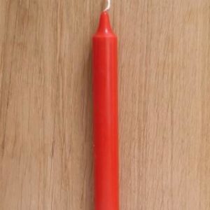 Bougie Rouge L 20 cm