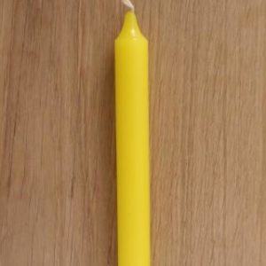 Bougie Jaune vif L20 cm