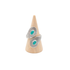 Bague Turquoise Argent 925 Réglable - Modèle 03