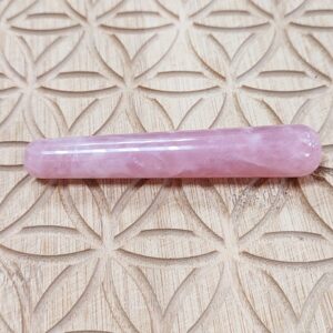 Bâton de Massage Quartz Rose A 110mm