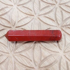Bâton de Massage Jaspe Rouge ± 55gr