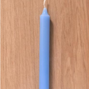 Bougie Bleue Ciel L 20 CM