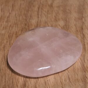 Quartz Rose plat galet