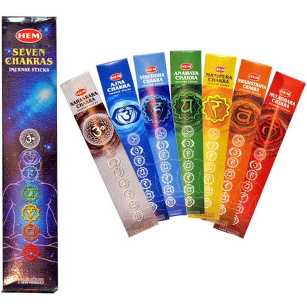 Encens 7 chakras (Seven Chakras) HEM