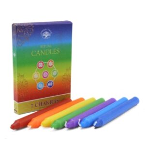 Bougies à rituel - 7 Chakras