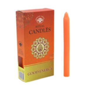 Bougies à rituel Good Energy - Bonne Energie - orange